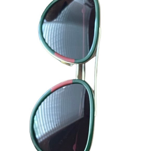 Gucci Aviator Metal Sunglasses - Picture 8 of 8